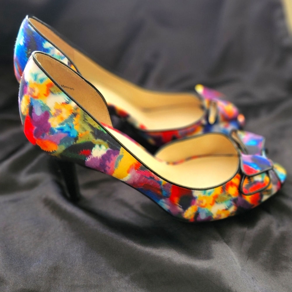 Coach and four women's peep toe heels size 11 new